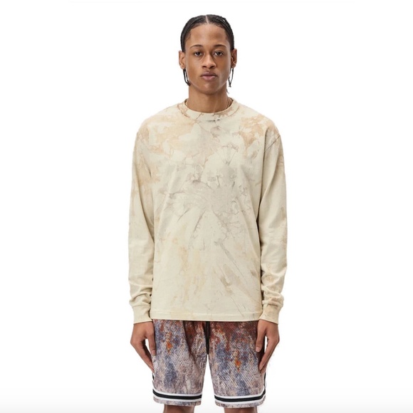 John Elliott Tie-Dye University T-Shirt FOSSIL